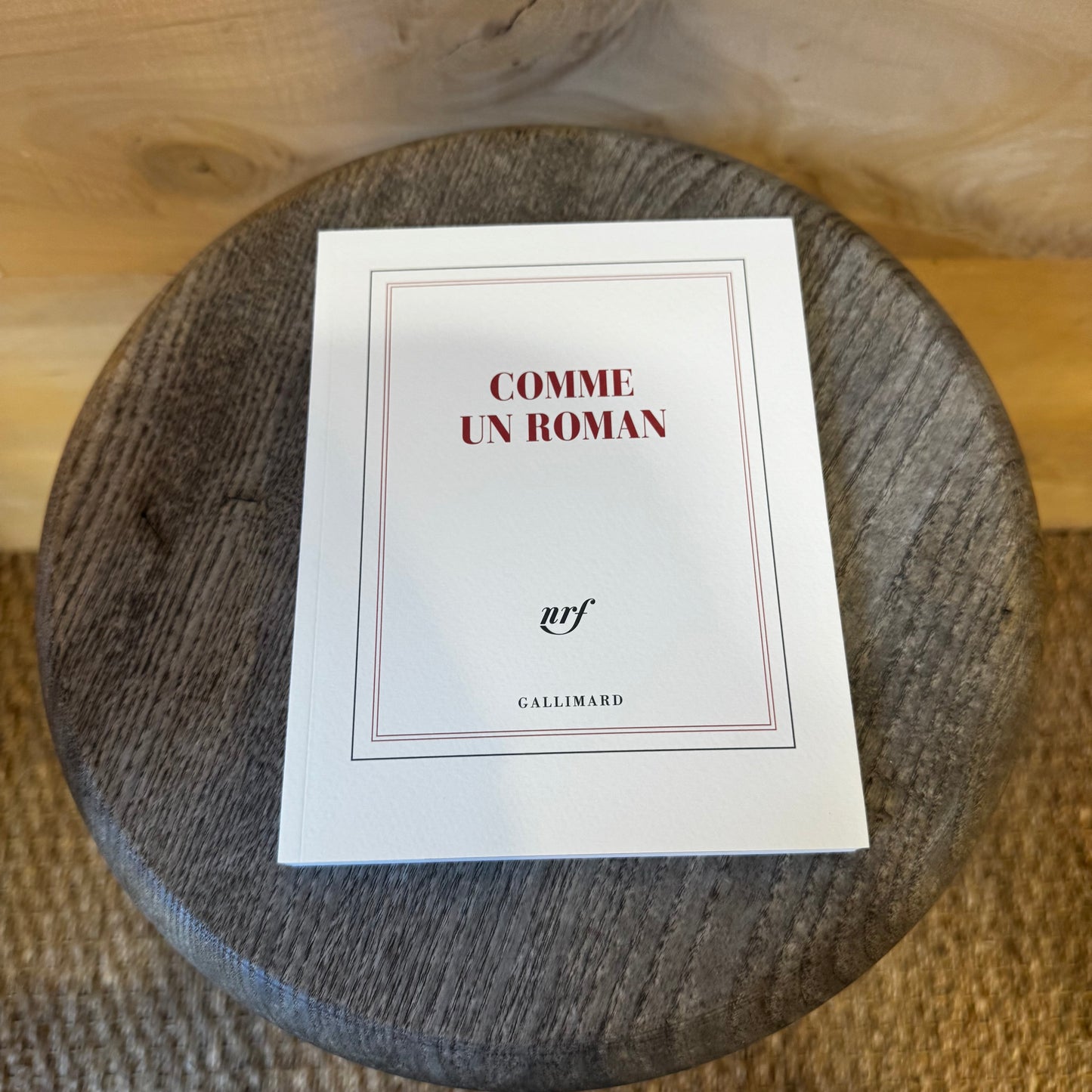 Carnet carré Gallimard papeterie