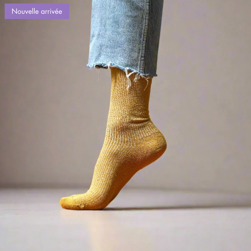 KLUE - Chaussettes Paillettes