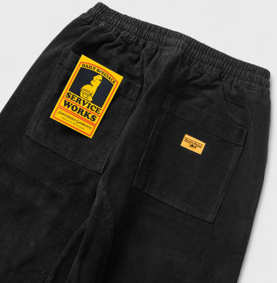 CORDUROY CHEF PANTS