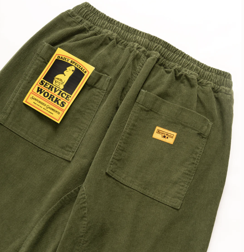 CORDUROY CHEF PANTS