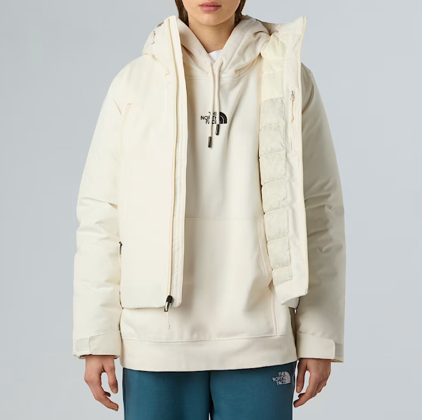 Veste à capuche en duvet Mountain Range pour femme