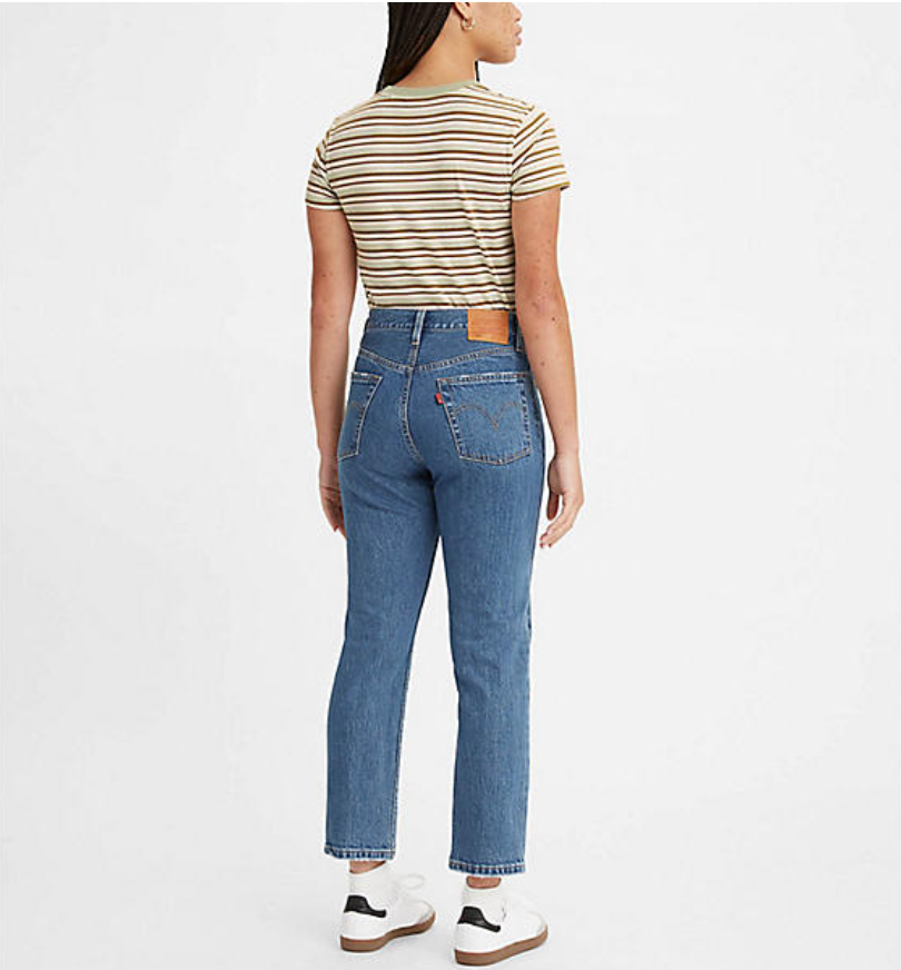 LEVI'S WOMEN 501® ORIGINAL CROPPED JEANS - JAZZ POP