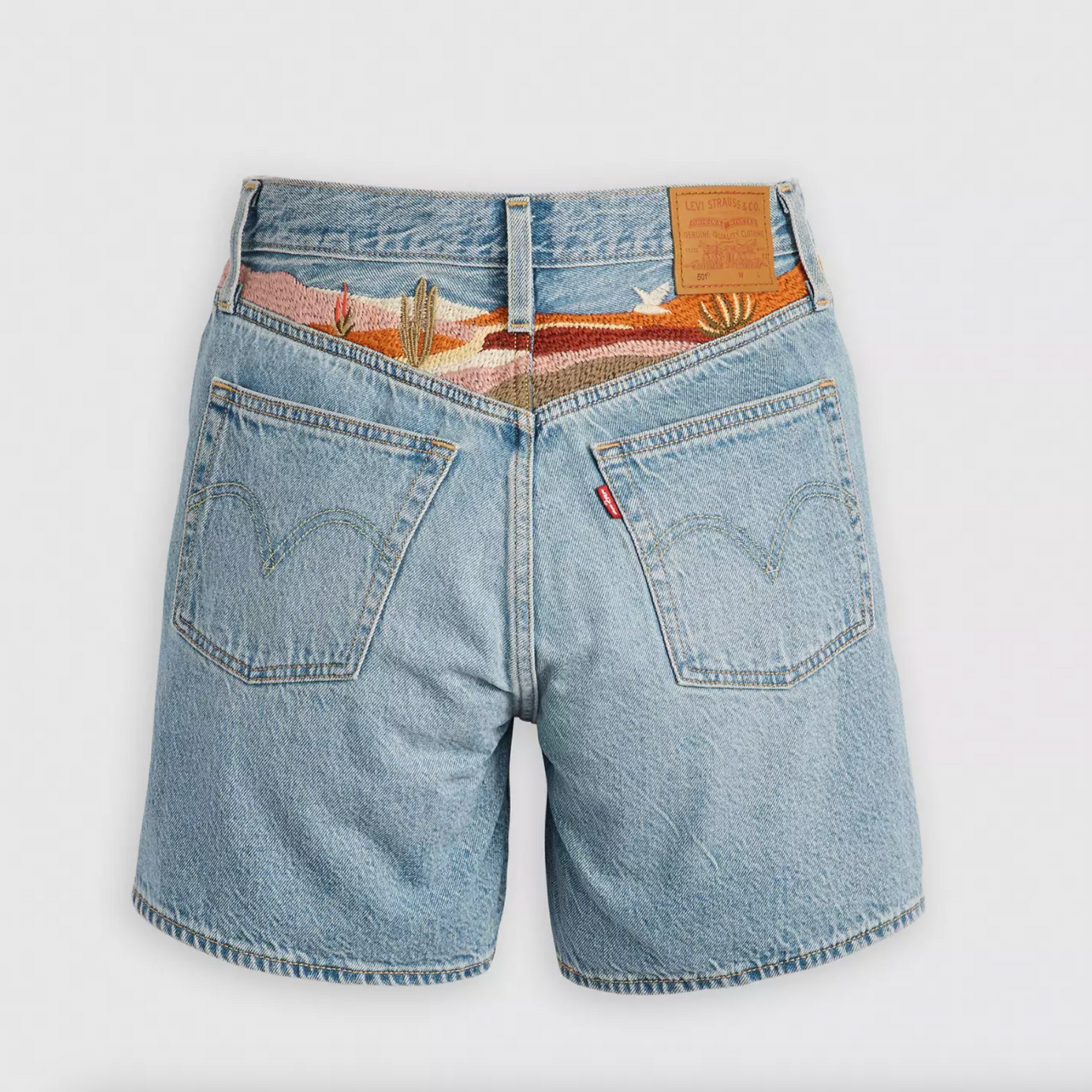 Short Jean 501® Original Taille Haute Mi-cuisse
