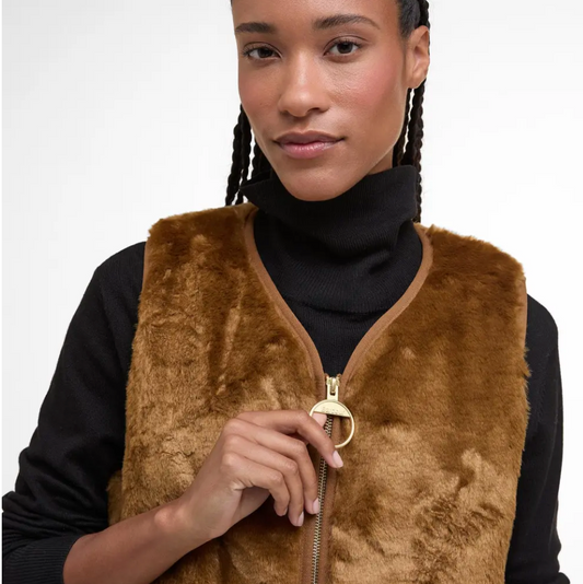 KARIN FAUX FUR GILET