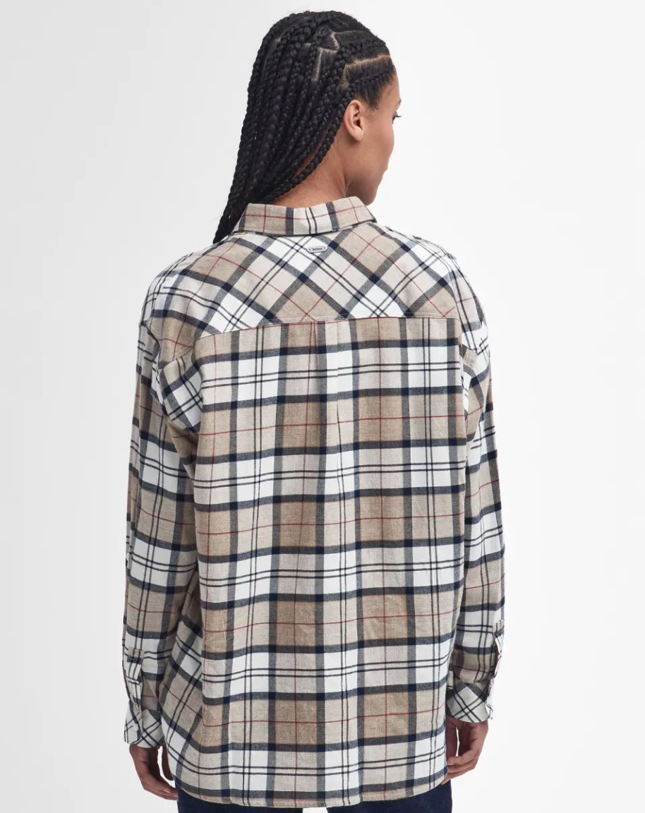 ELISHAW CHECK SHIRT hessian tartan