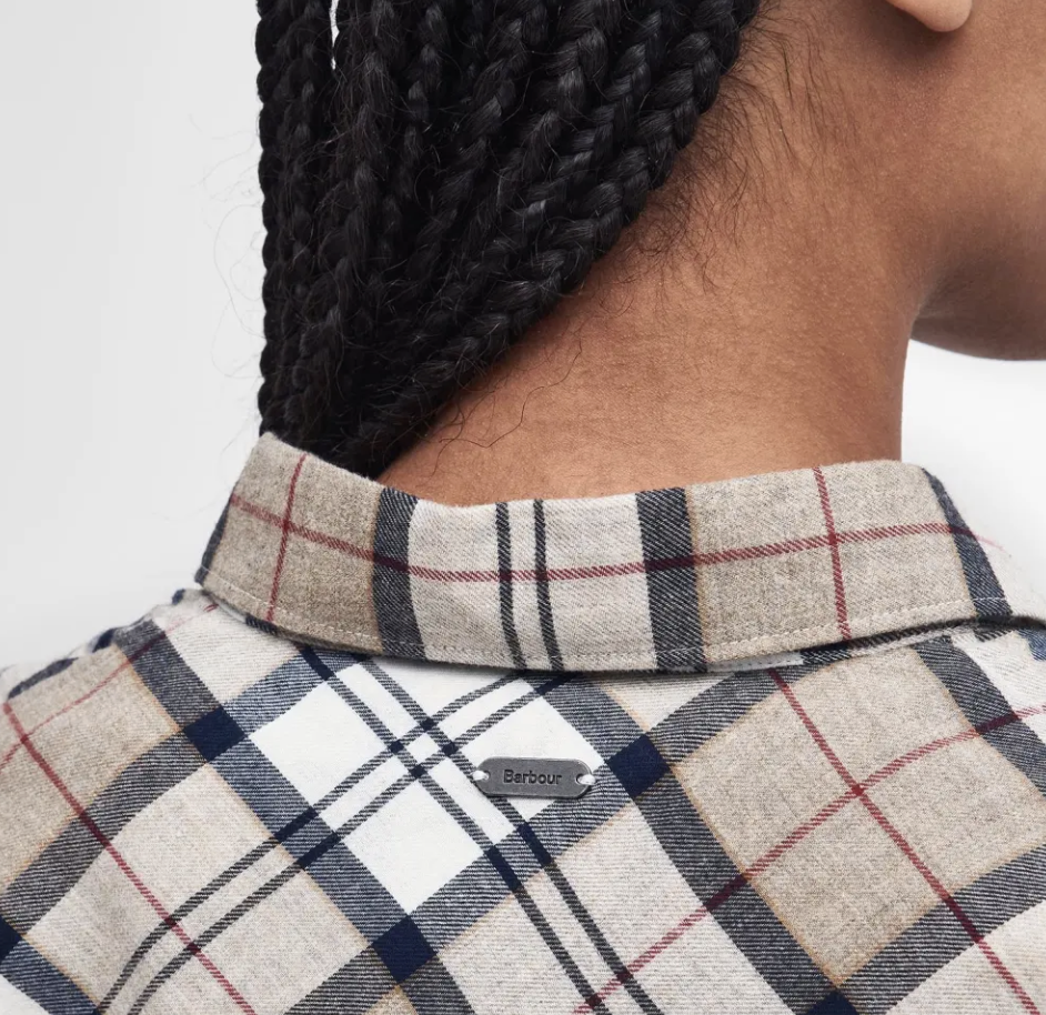 ELISHAW CHECK SHIRT hessian tartan