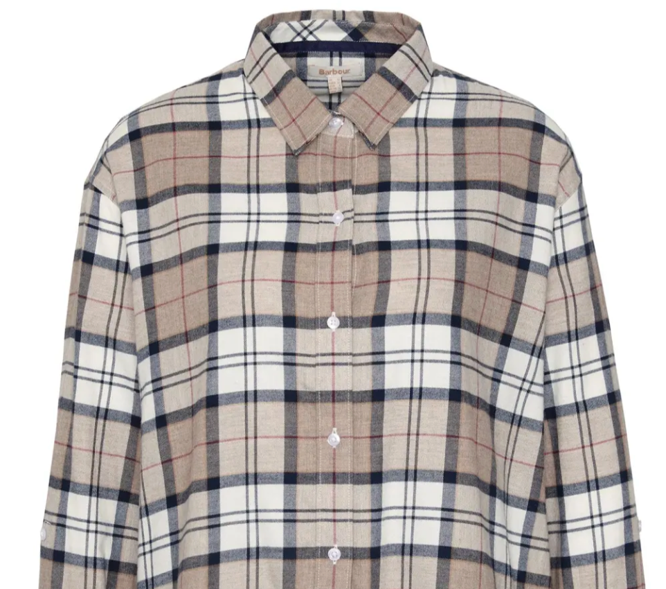 ELISHAW CHECK SHIRT hessian tartan