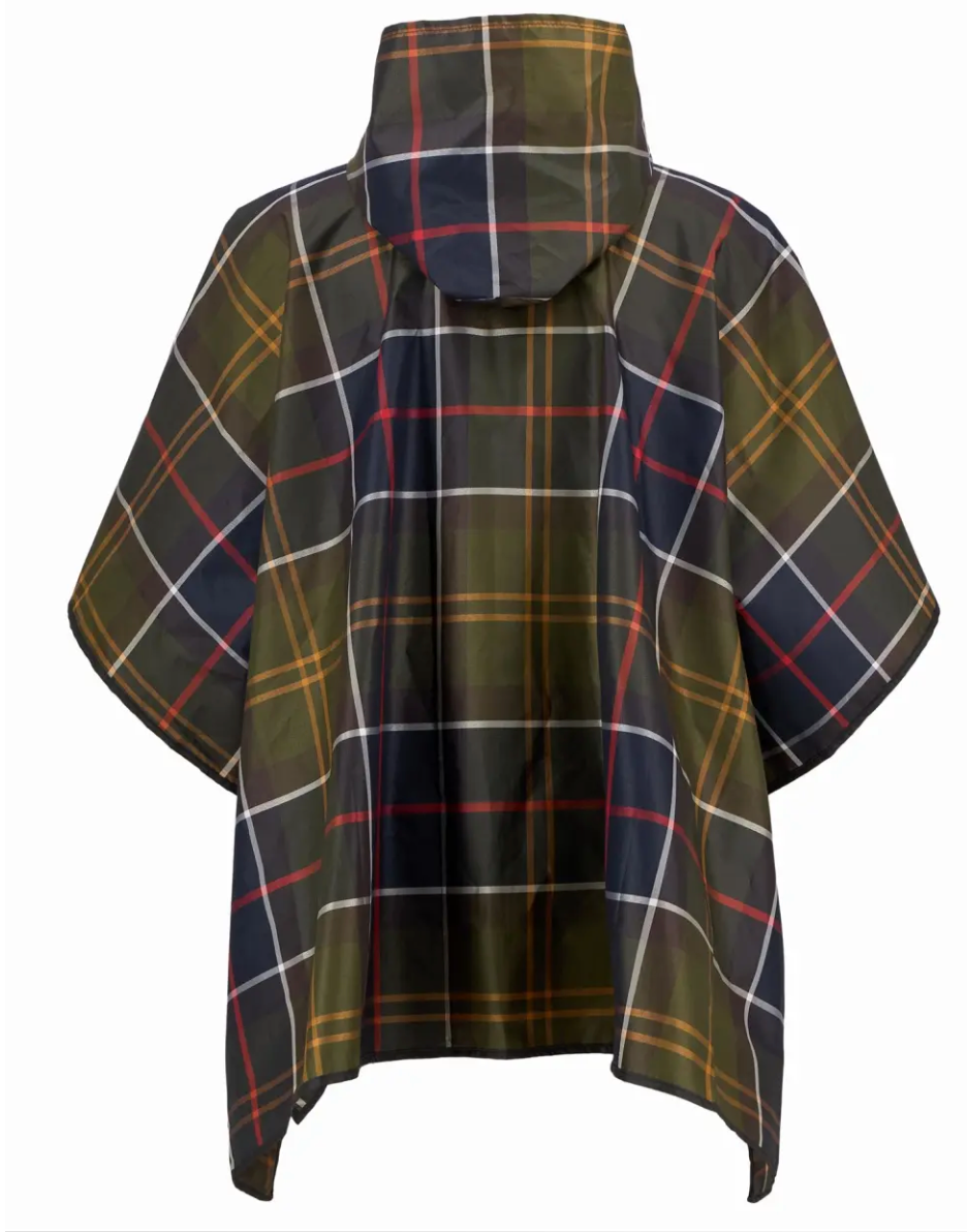 TARTAN SHOWERPROOF PONCHO