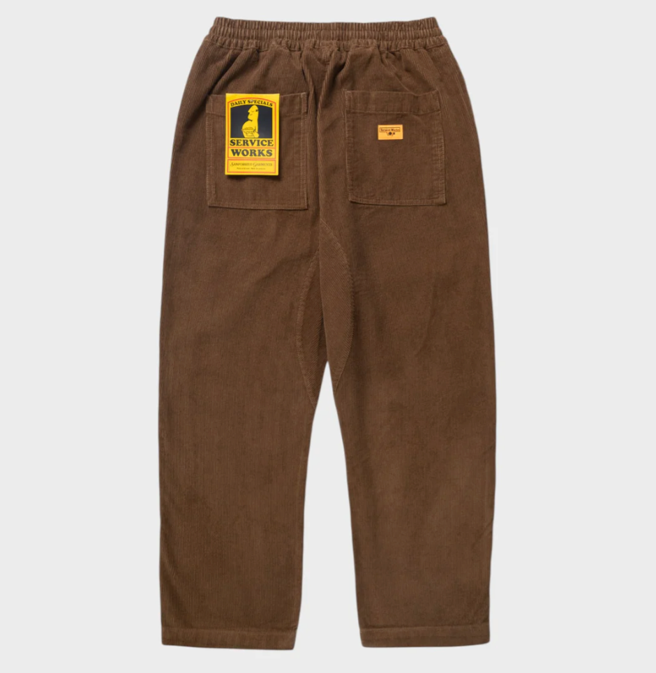 CORDUROY CHEF PANTS