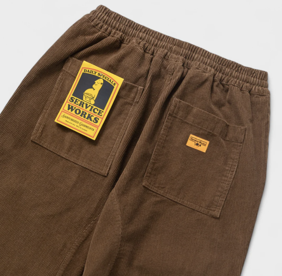 CORDUROY CHEF PANTS