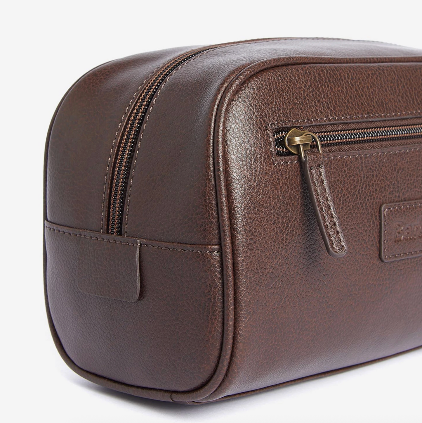 LEATHER WASHBAG