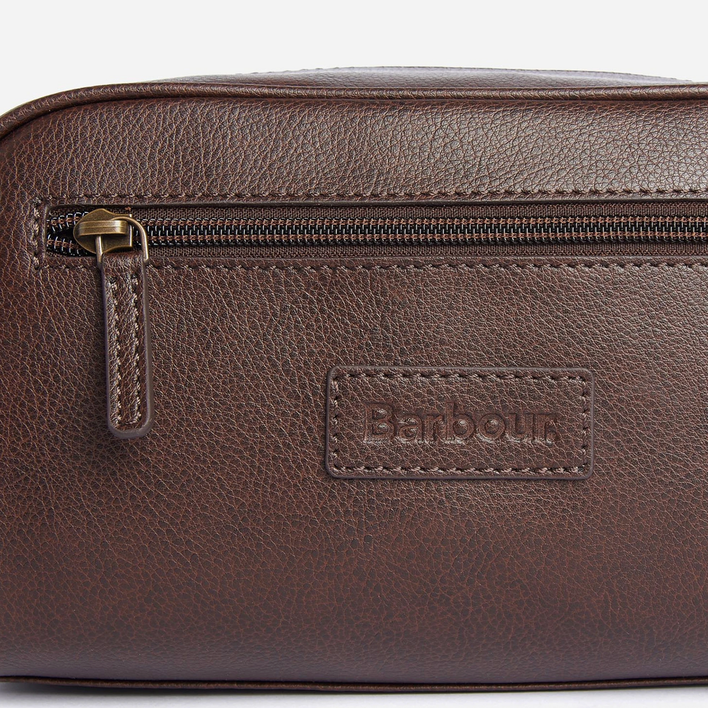 LEATHER WASHBAG