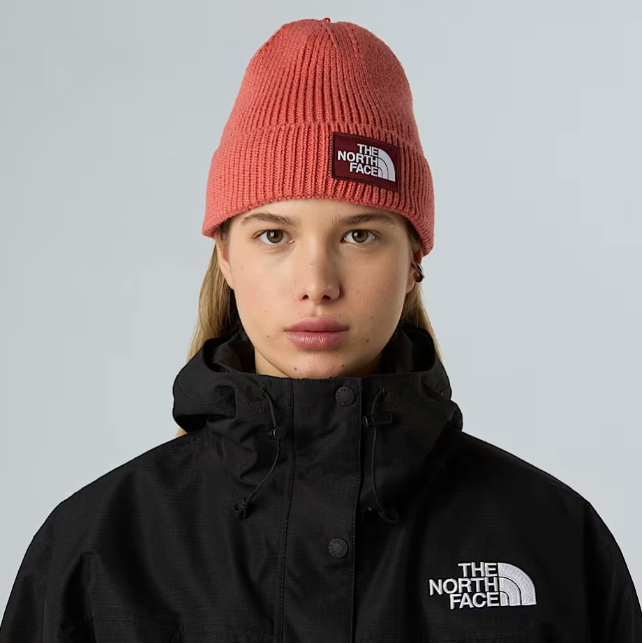Bonnet à revers et logo carré TNF