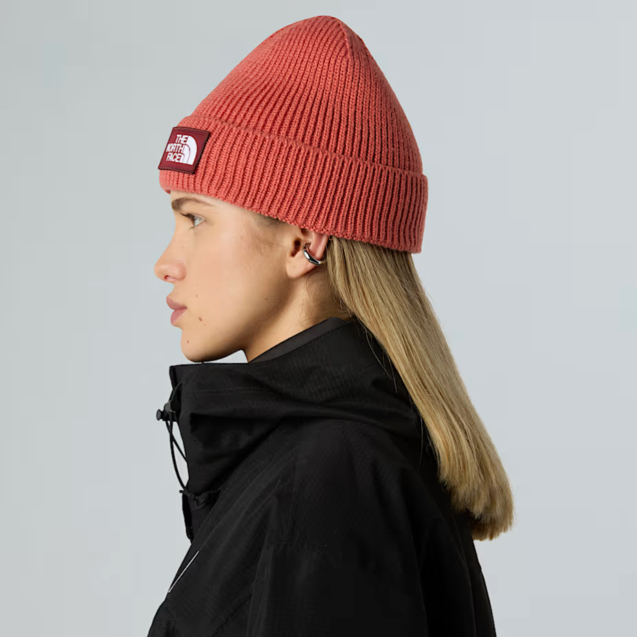 Bonnet à revers et logo carré TNF
