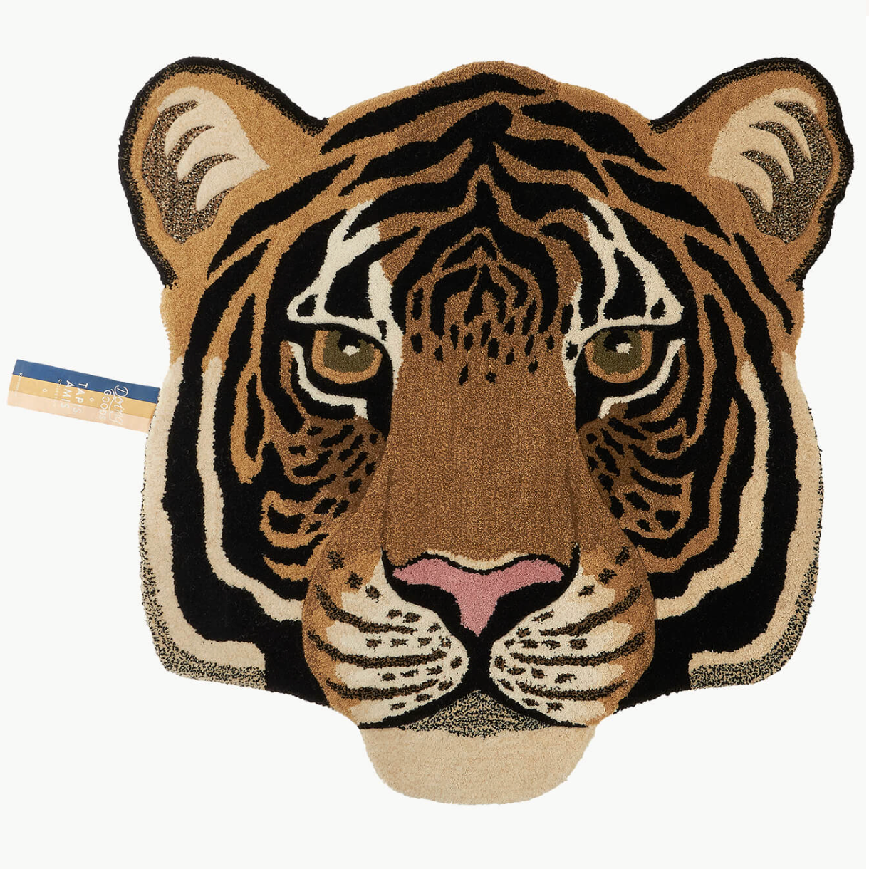 Rajah Tiger Head Rug Large