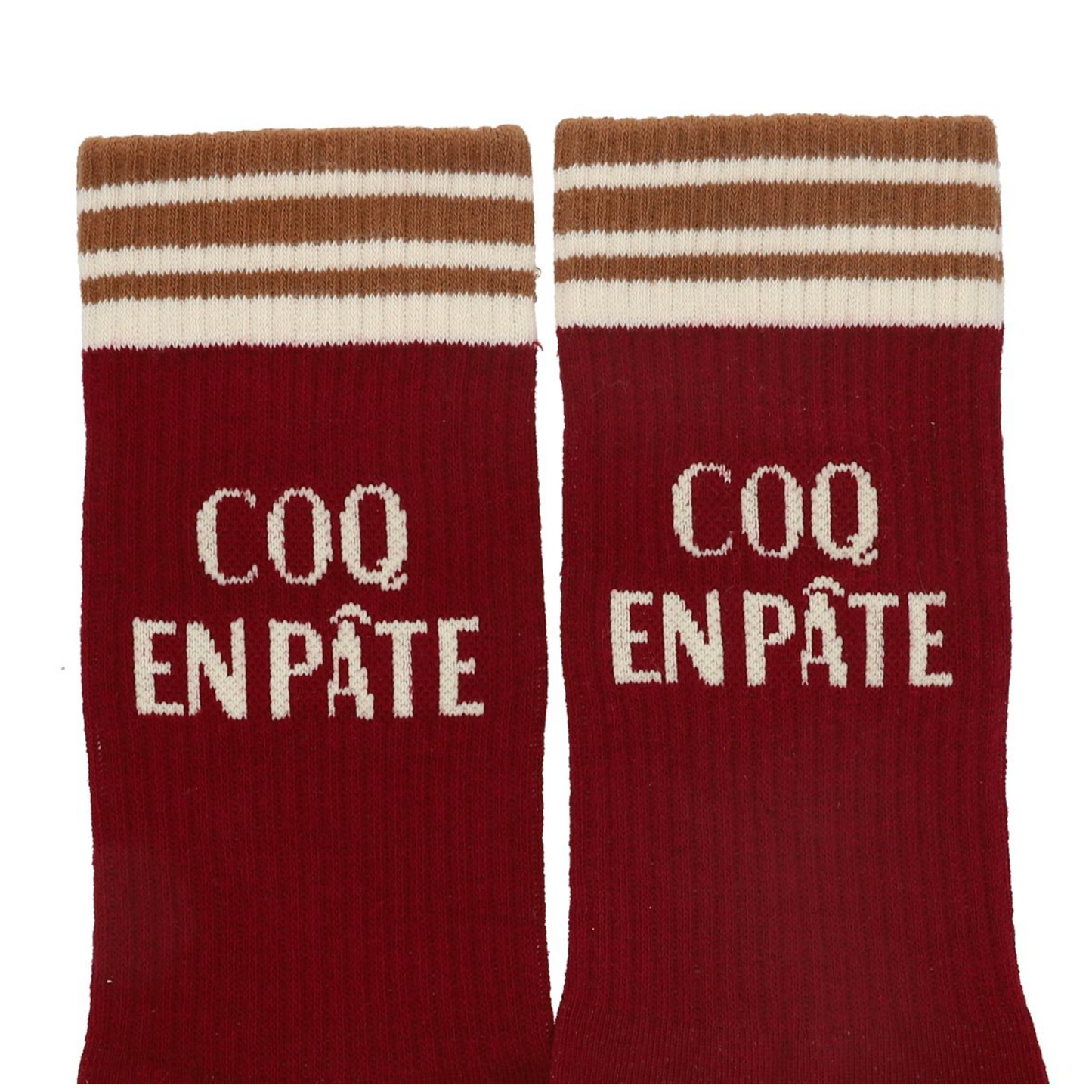Chaussettes Coq en pâte