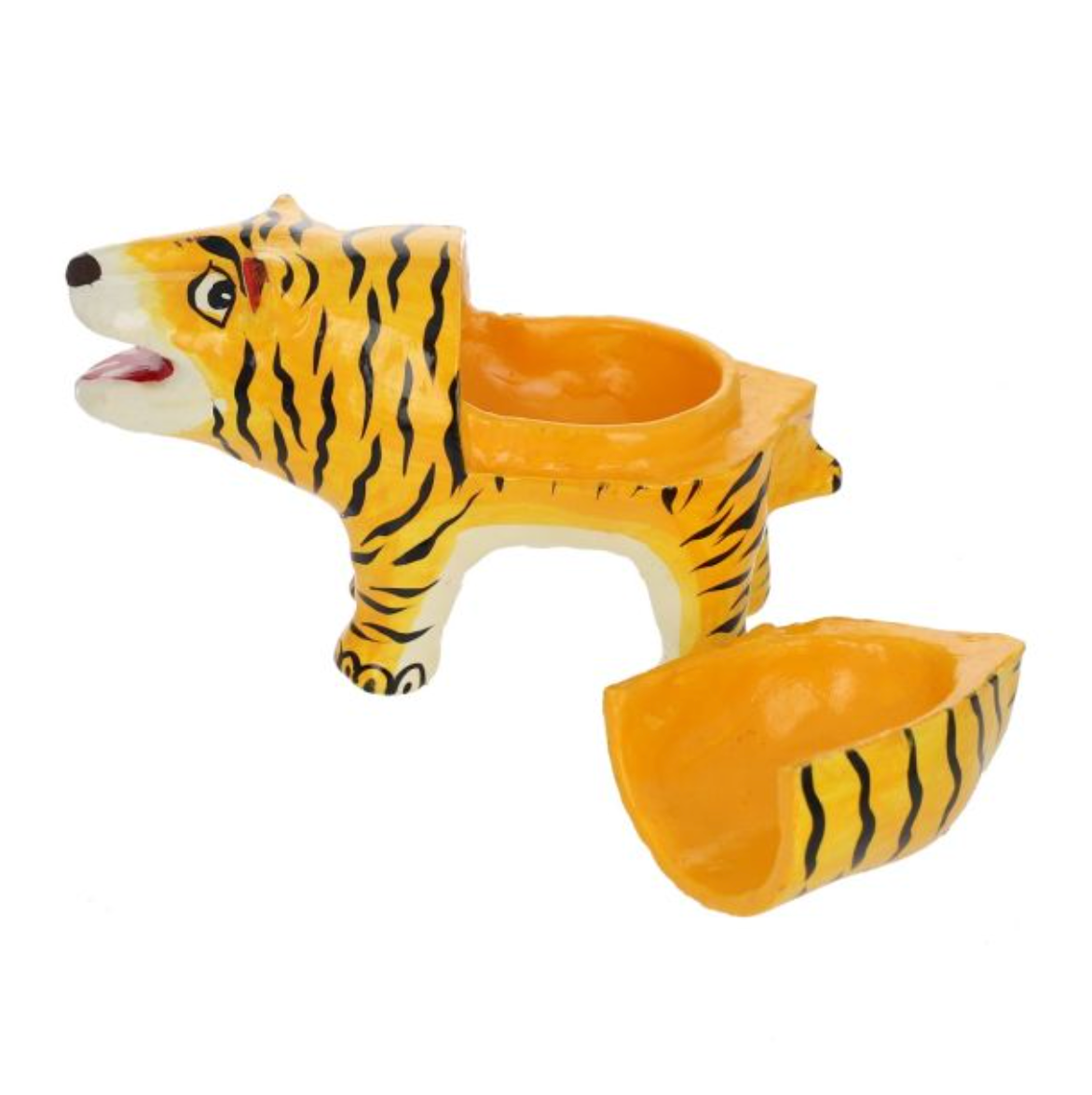 Boite tigre papier mâché