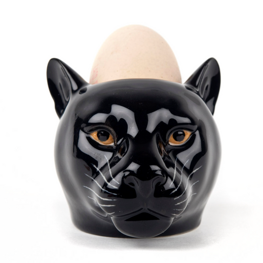Panther Face Egg Cup