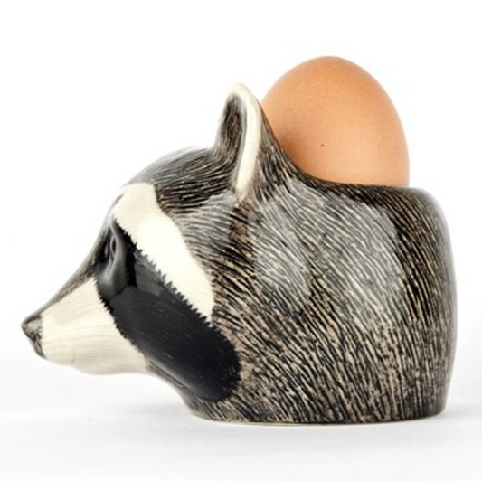 Raccoon Face Egg Cup