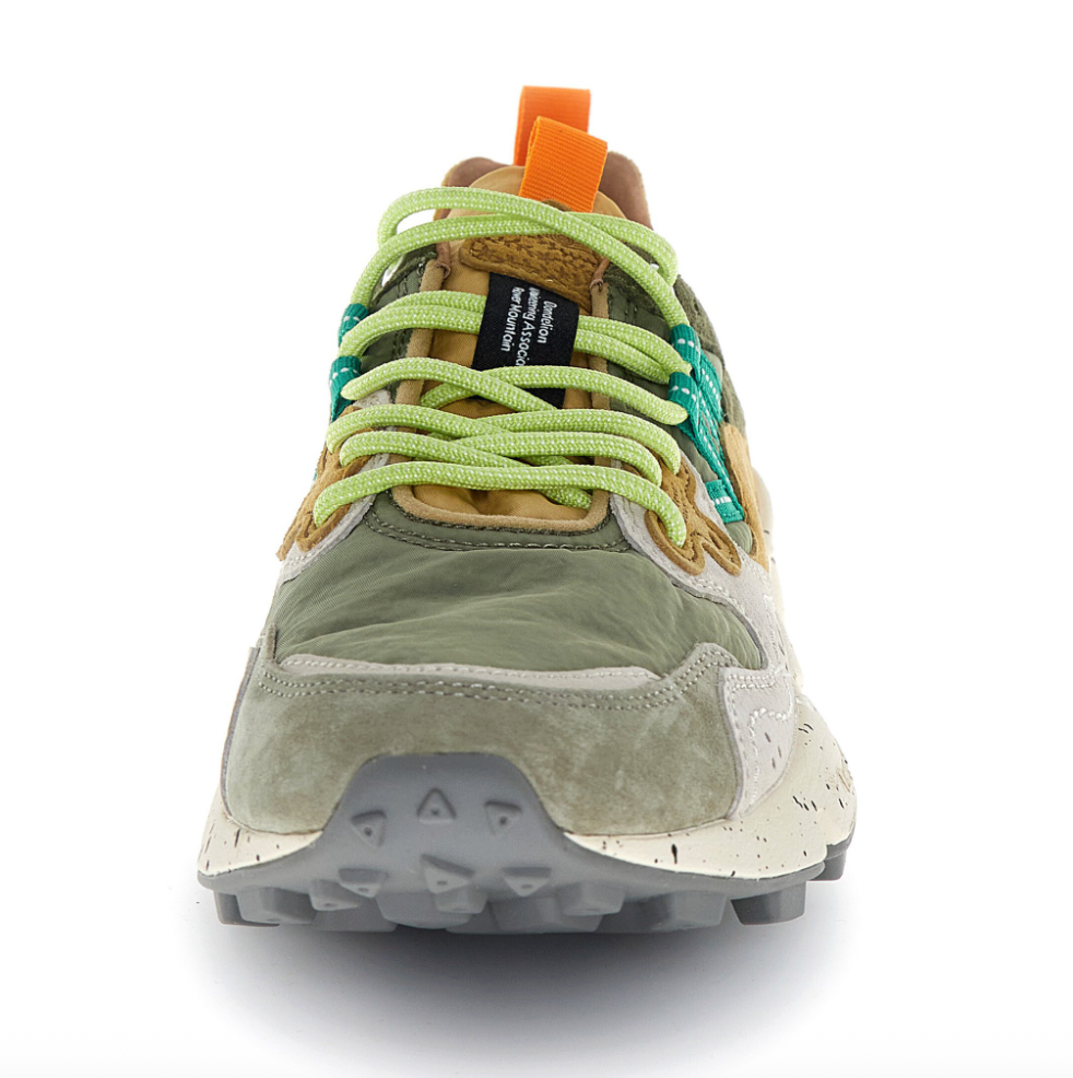YAMANO 3 UNI SUEDE/NYLON GREY-WHITE-TAUPE