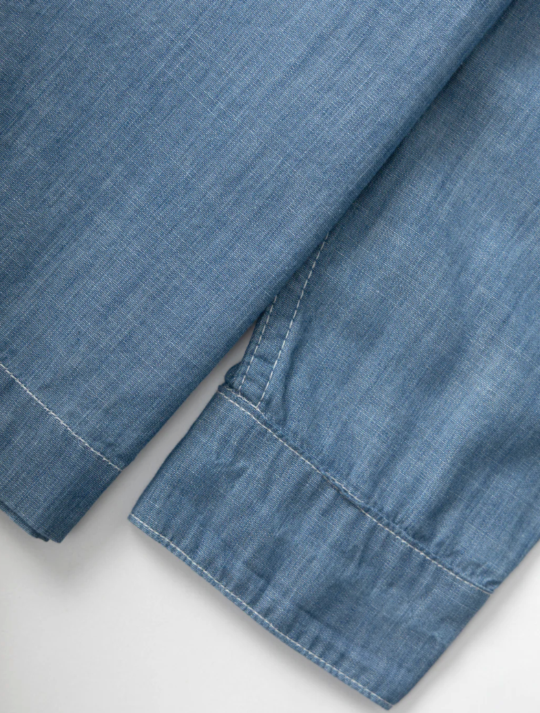 CHAMBRAY RESORT SHIRT