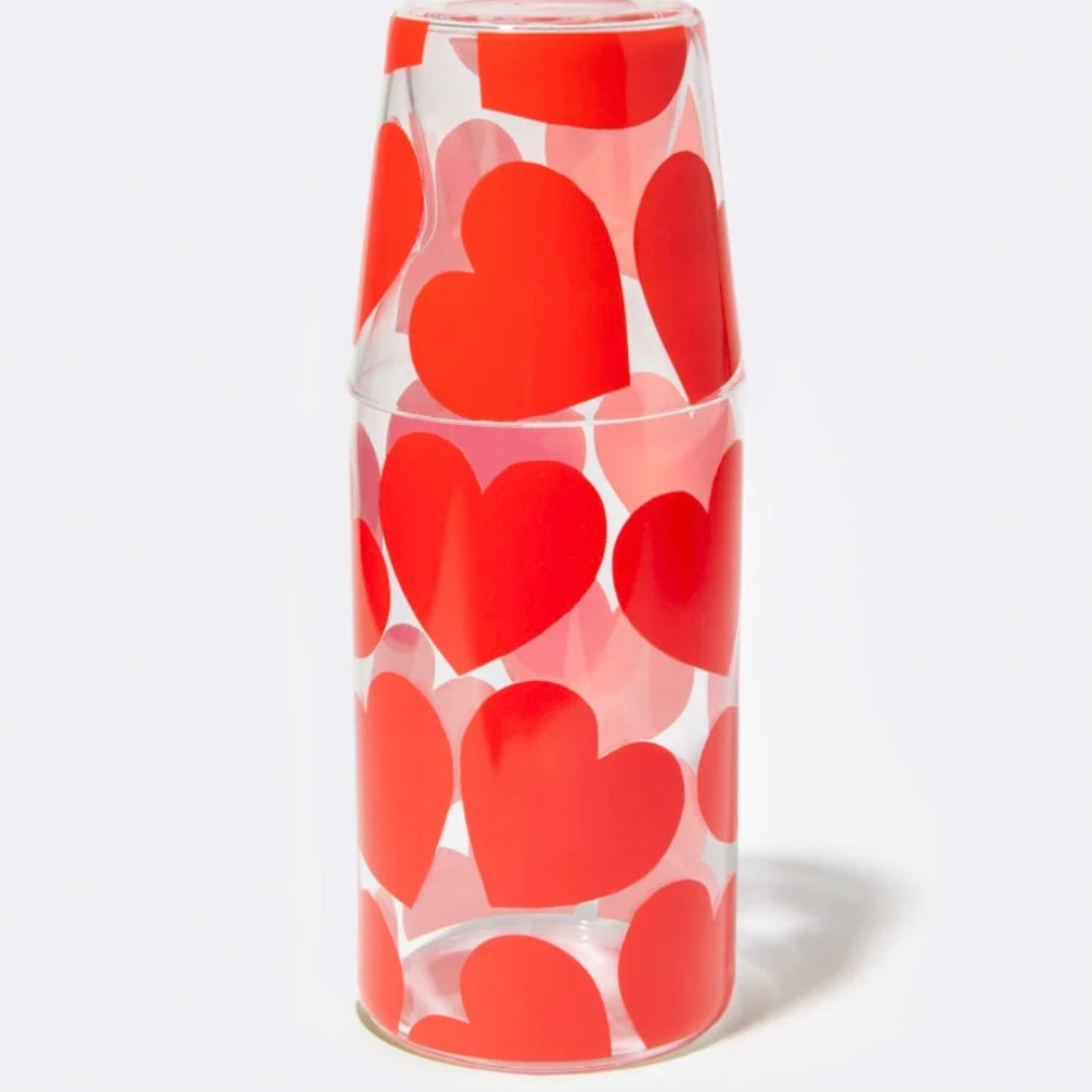 Carafe et verre