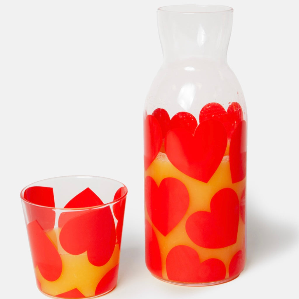 Carafe et verre