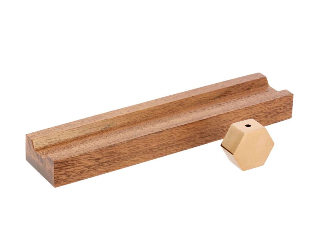 Porte-encens géométrique