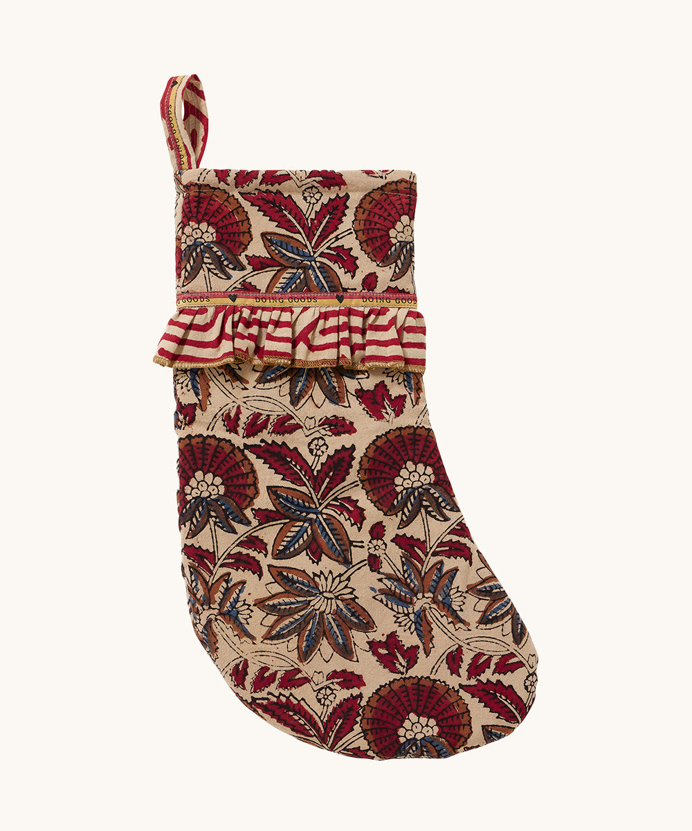 Chaussette déco Noël DOING GOODS