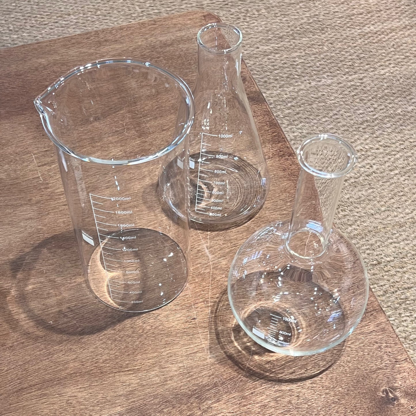 Vases à mesures