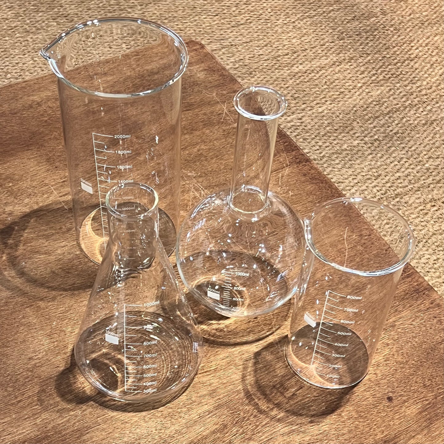 Vases à mesures