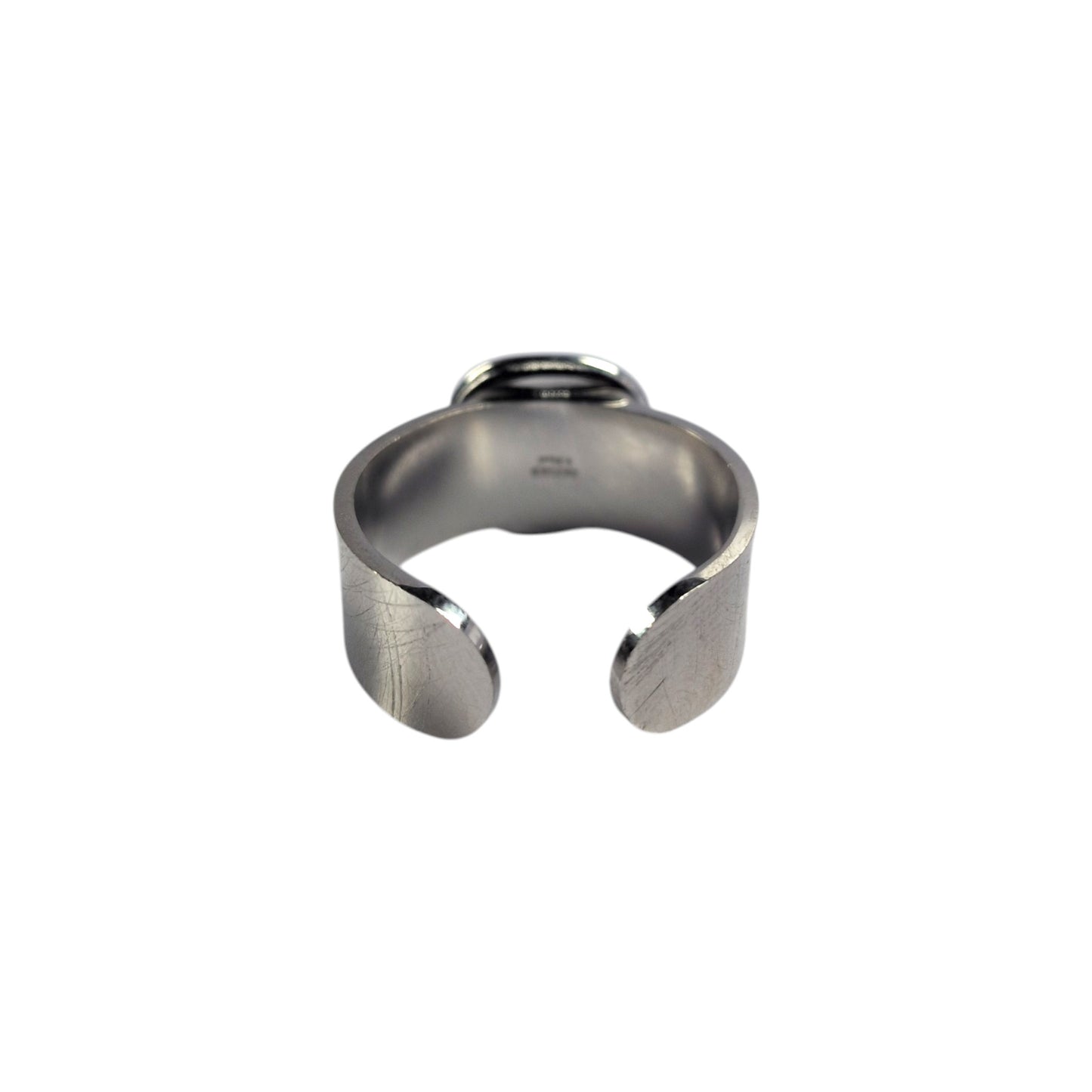 Bague carré blanc