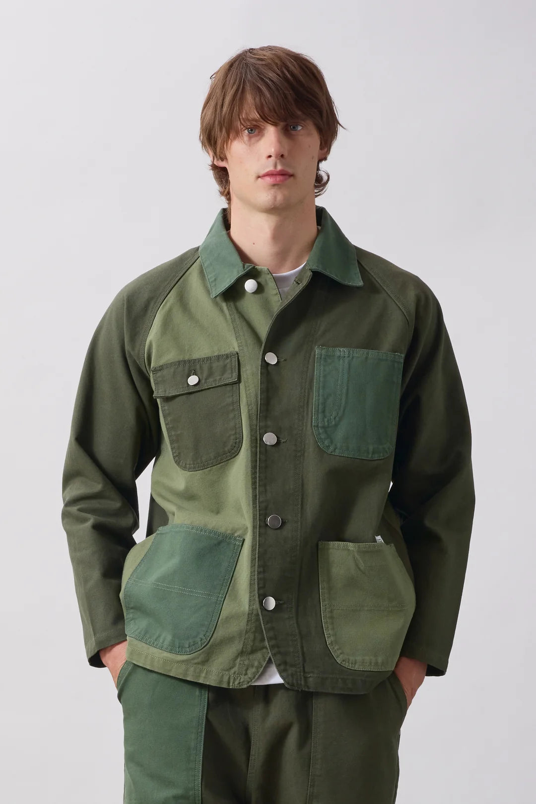 SERVICE WORKS - Patchwork Coverall 2.0 Green