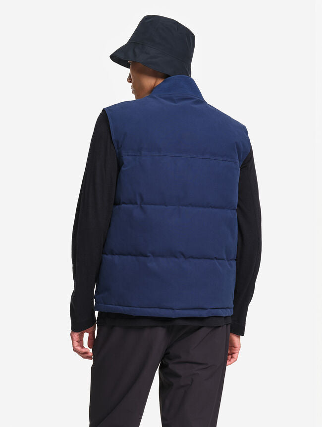AIGLE - Blouson REPREVE® sans manche déperlant matelassé - Bleu