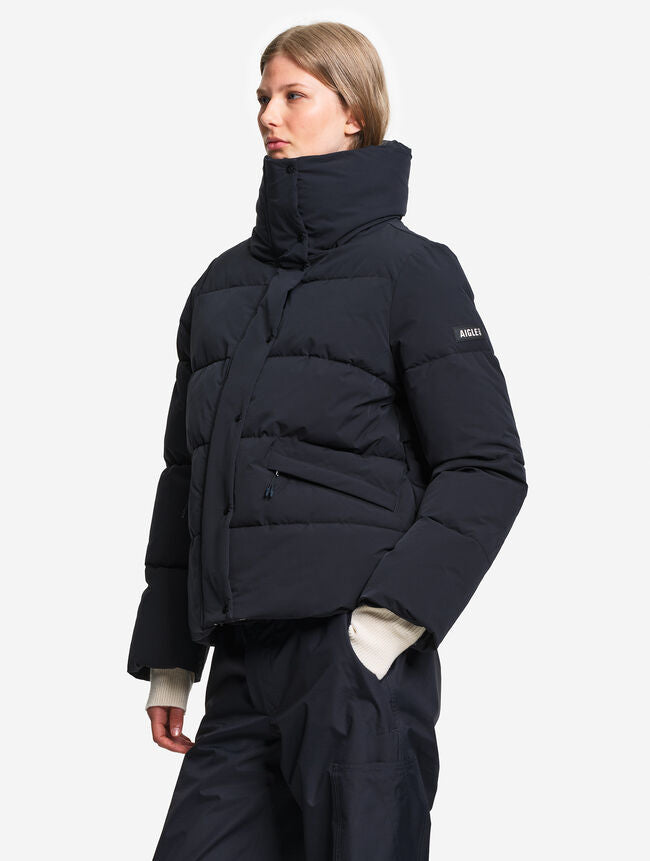 AIGLE - Doudoune REPREVE® courte déperlante - Noir