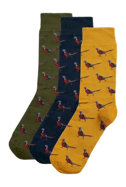 PHEASANT SOCKS GIFT BOX