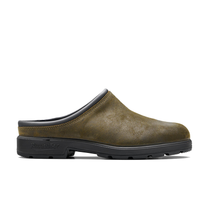 Blundstone - Original Clog - Waxed Suede Dark Olive