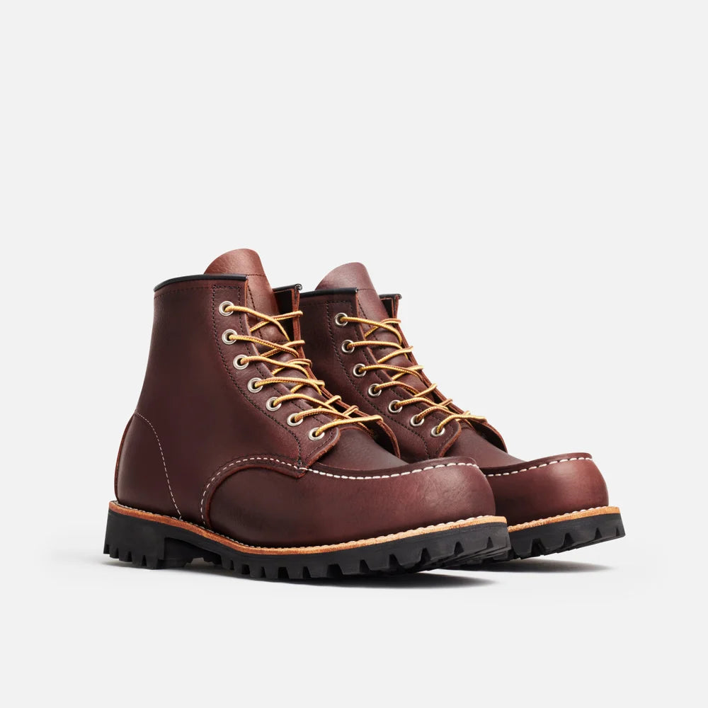 Red Wing Shoes - Roughneck Moc Toe Briar Oil Slick