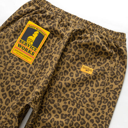 Pantalon Leopard Camel