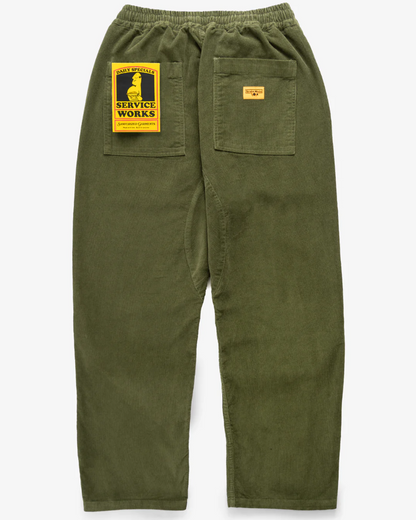 CORDUROY CHEF PANTS