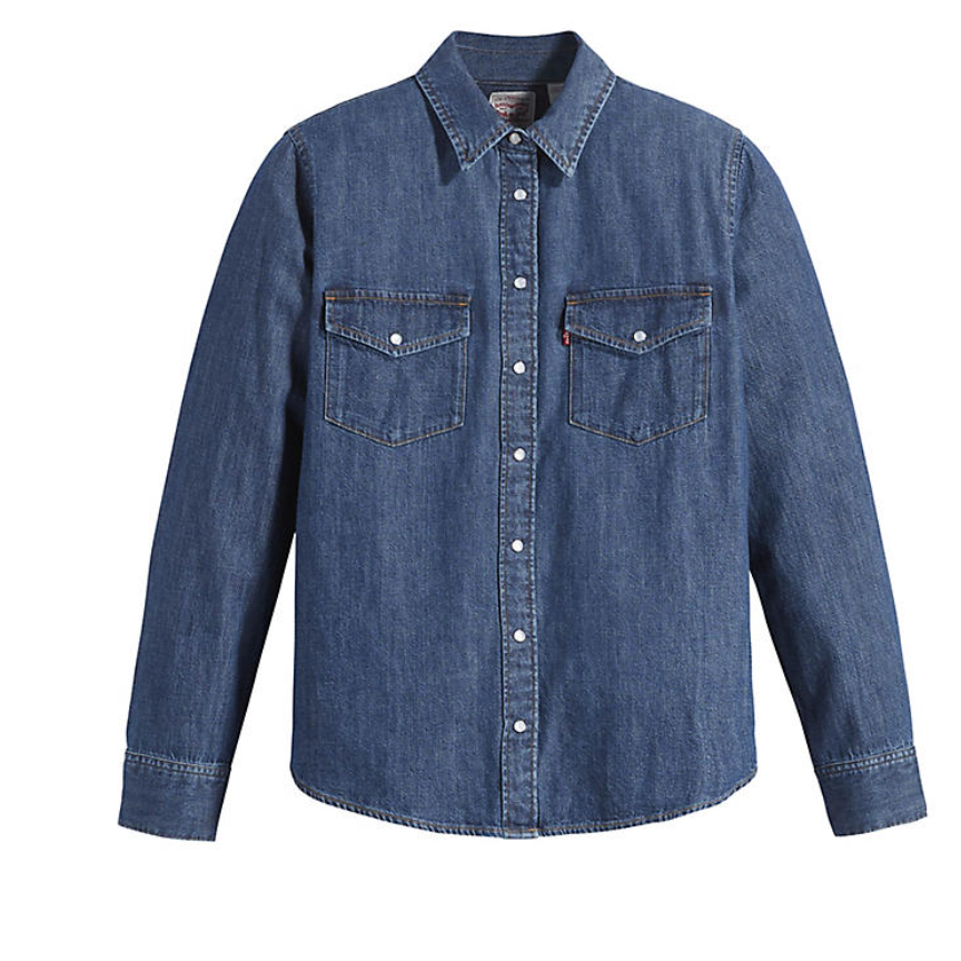 LEVI'S® WOMEN'S ESSENTIAL WESTERN SHIRT - AIR SPACE 3