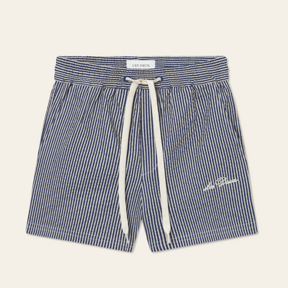 Stan Stripe Seersucker Swim Shorts