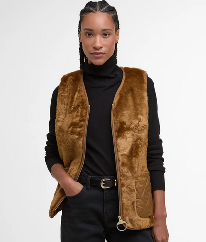 KARIN FAUX FUR GILET