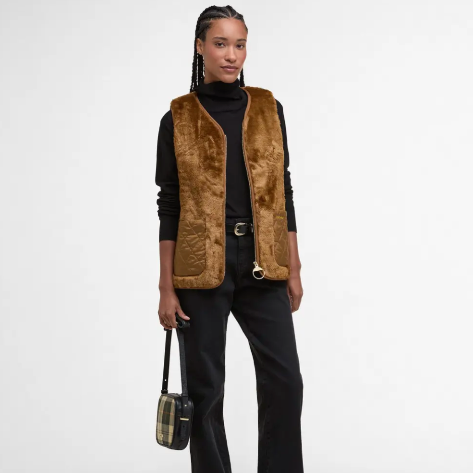 KARIN FAUX FUR GILET