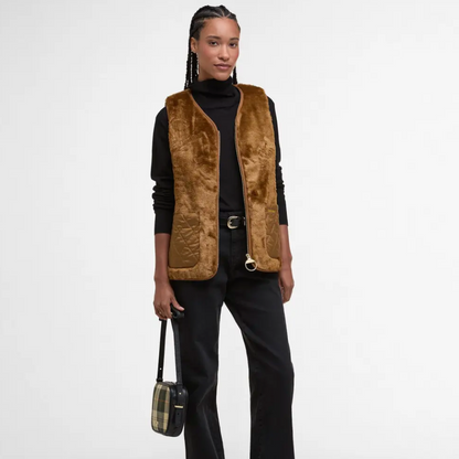 KARIN FAUX FUR GILET