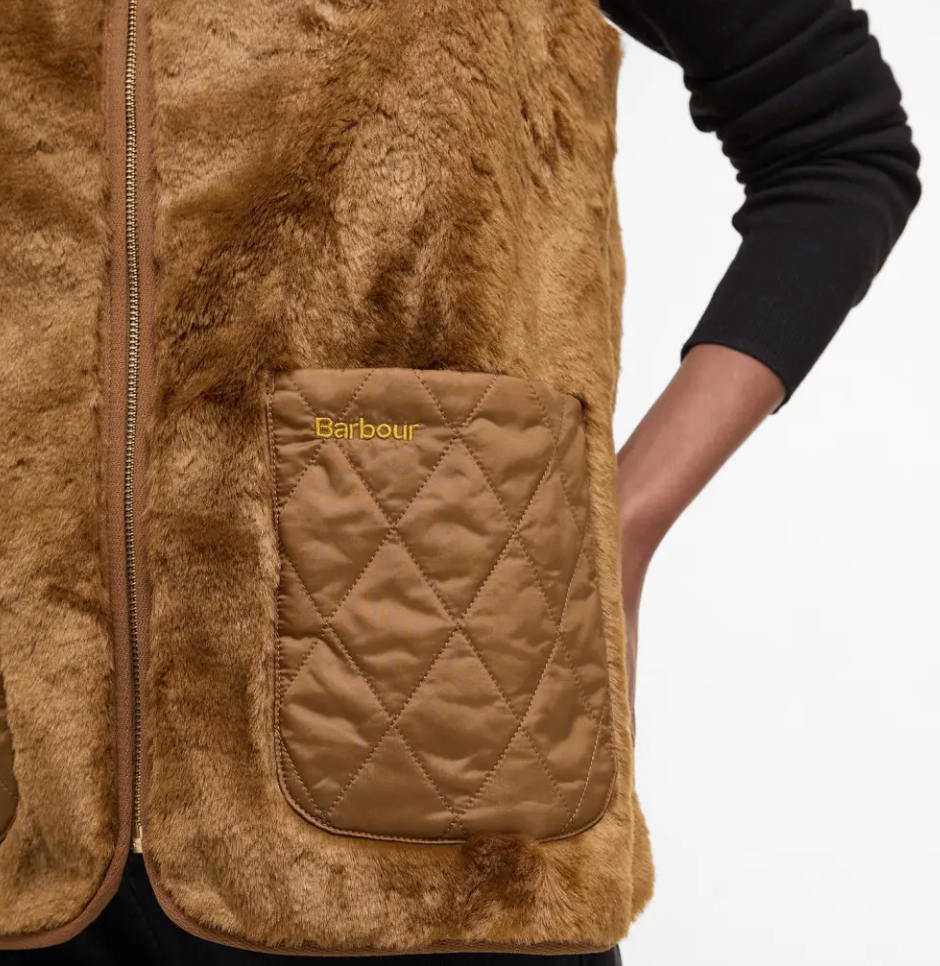 KARIN FAUX FUR GILET