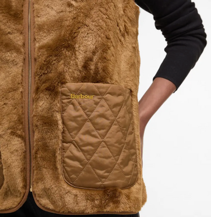 KARIN FAUX FUR GILET