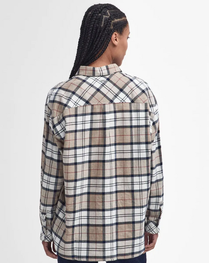 ELISHAW CHECK SHIRT hessian tartan