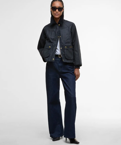 CROPPED BEADNELL WAX JACKET