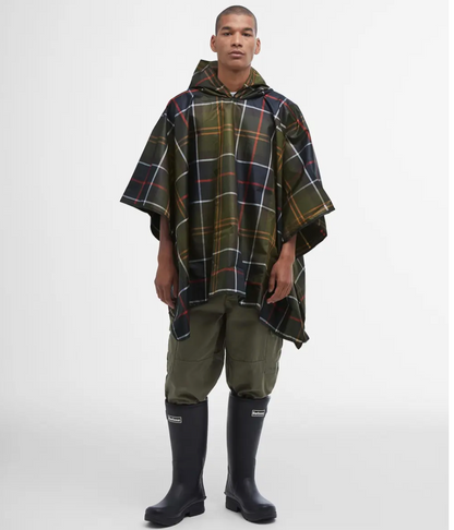 TARTAN SHOWERPROOF PONCHO
